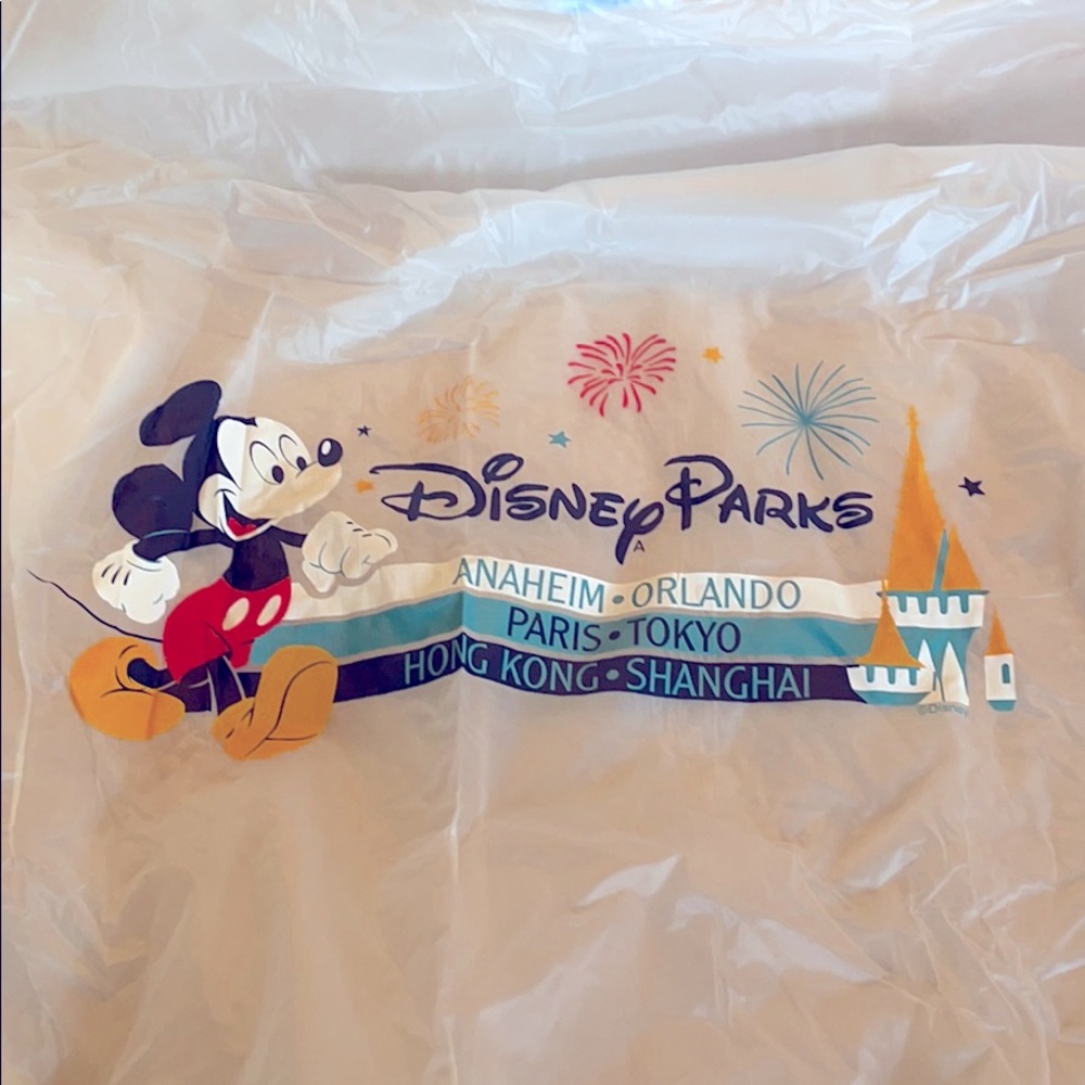Used Disney parks poncho